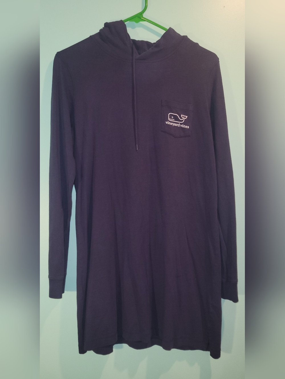 Vineyard Vines Navy Hoodie Dress Size Small